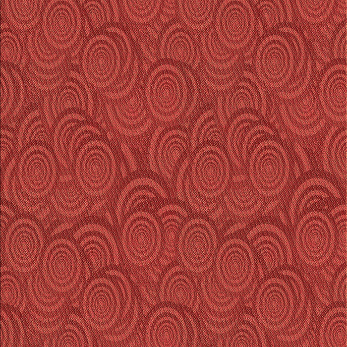 Patterned Red Rug, pat760brn