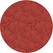 Square Patterned Red Rug, pat760brn
