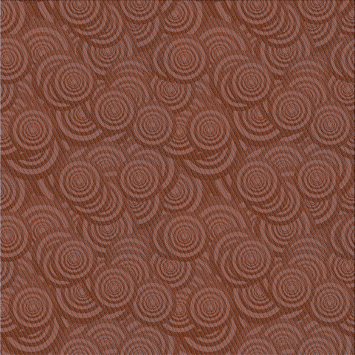 Round Machine Washable Transitional Rust Pink Rug, wshpat760lblu