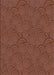 Machine Washable Transitional Rust Pink Rug, wshpat760lblu