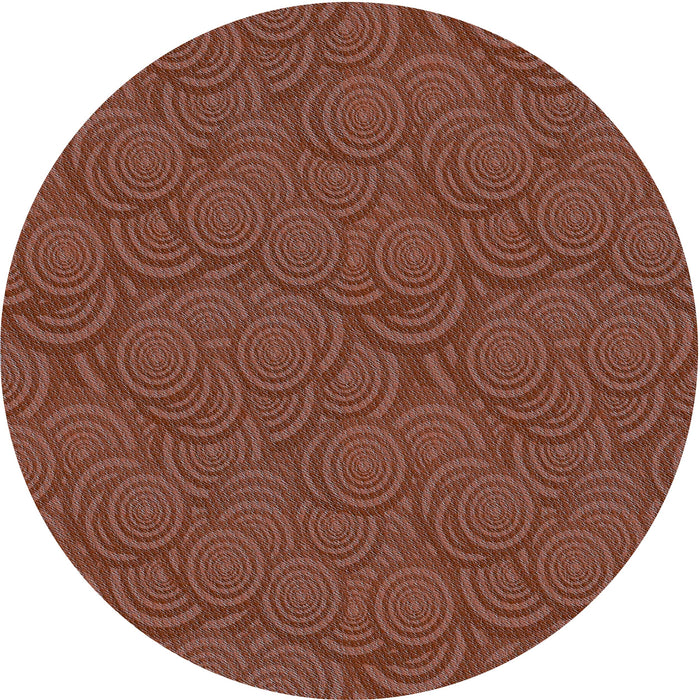 Square Patterned Rust Pink Rug, pat760lblu