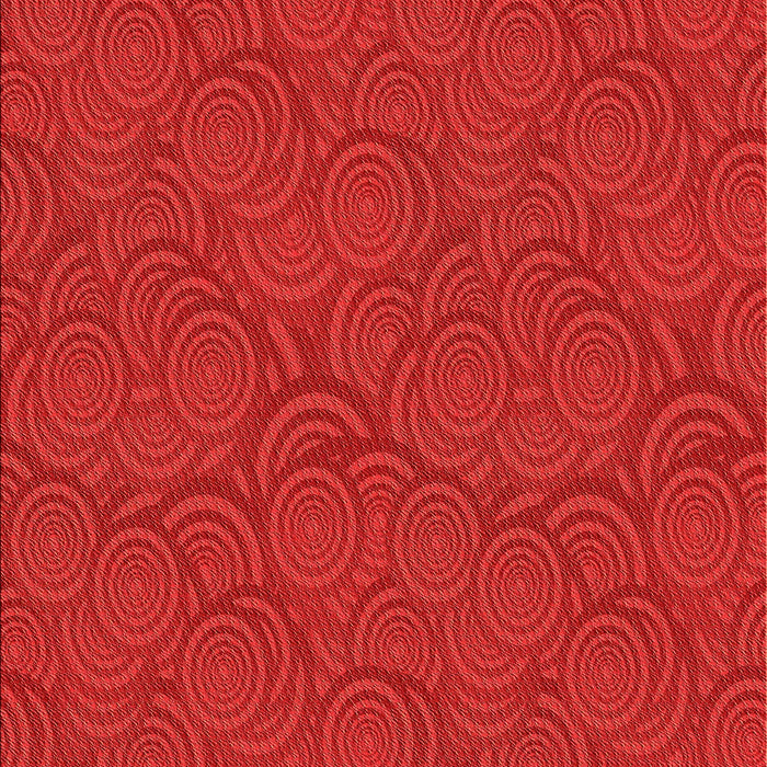 Patterned Red Rug, pat760org