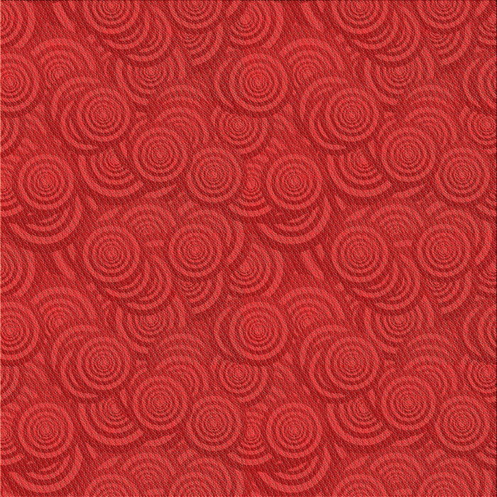 Round Machine Washable Transitional Red Rug, wshpat760org