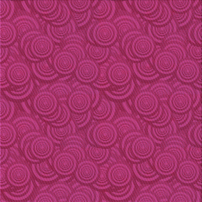 Round Machine Washable Transitional Crimson Red Rug, wshpat760pur