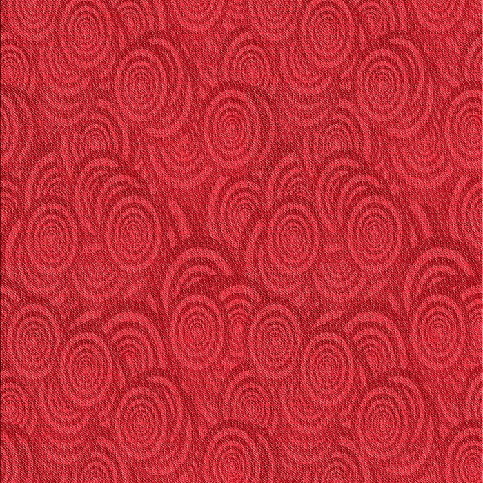 Machine Washable Transitional Red Rug, wshpat760rd