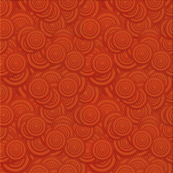 Round Machine Washable Transitional Scarlet Red Rug, wshpat760yw