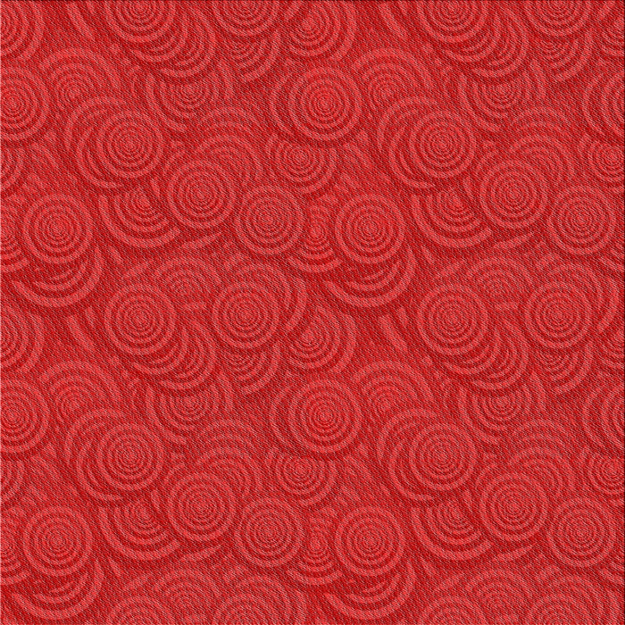 Sideview of Machine Washable Transitional Fire Red Rug, wshpat760