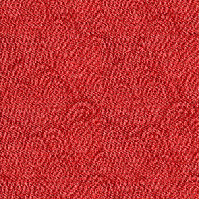 Patterned Red Novelty Rug, pat760
