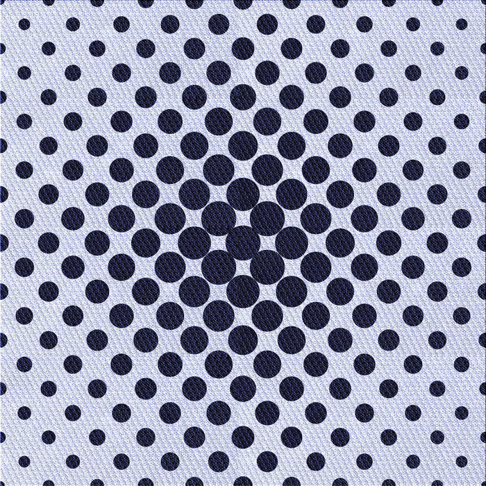 Round Patterned Pale Lilac Purple Rug, pat761blu