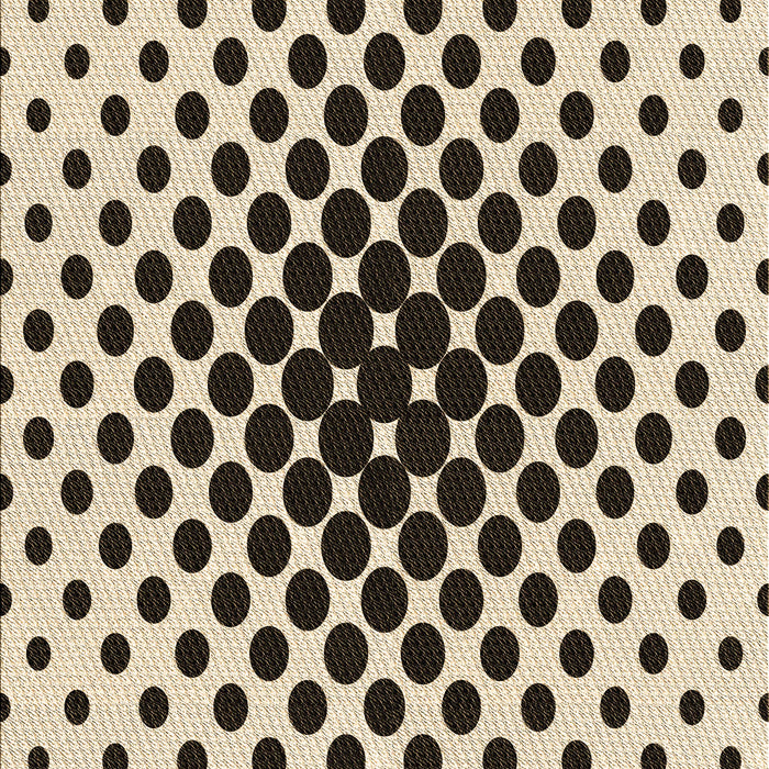 Patterned Vanilla Gold Rug, pat761brn