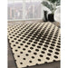 Patterned Vanilla Gold Rug in Family Room, pat761brn