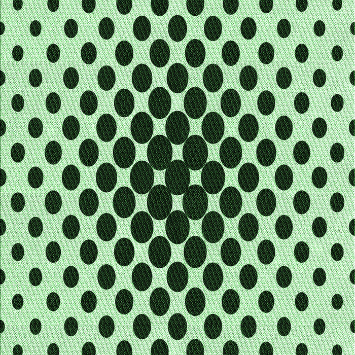 Patterned Mint Green Rug, pat761grn