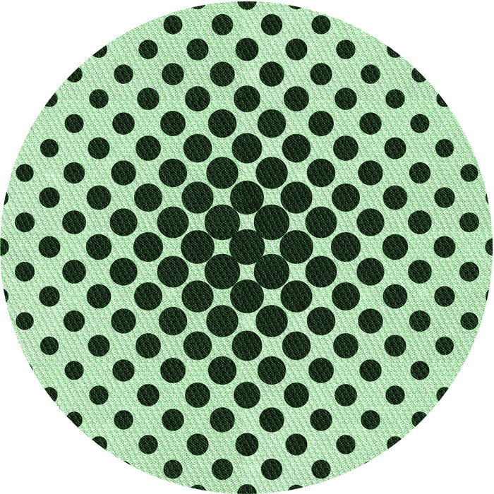 Square Patterned Mint Green Rug, pat761grn