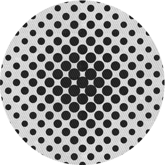 Square Patterned Platinum Gray Rug, pat761gry