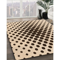 Patterned Golden Blonde Gold Rug, pat761org