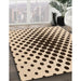 Patterned Golden Blonde Gold Rug in Family Room, pat761org