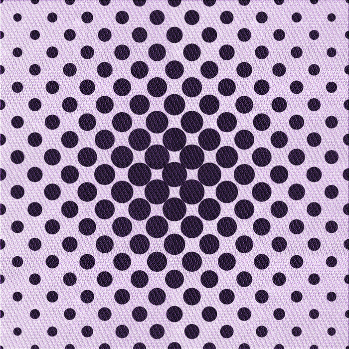 Round Patterned Purple Rug, pat761pur