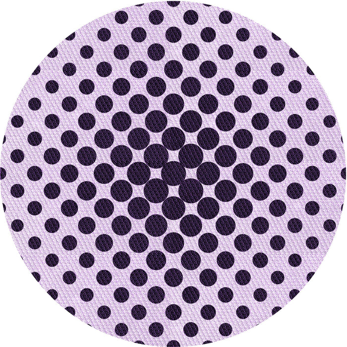 Square Machine Washable Transitional Purple Rug in a Living Room, wshpat761pur