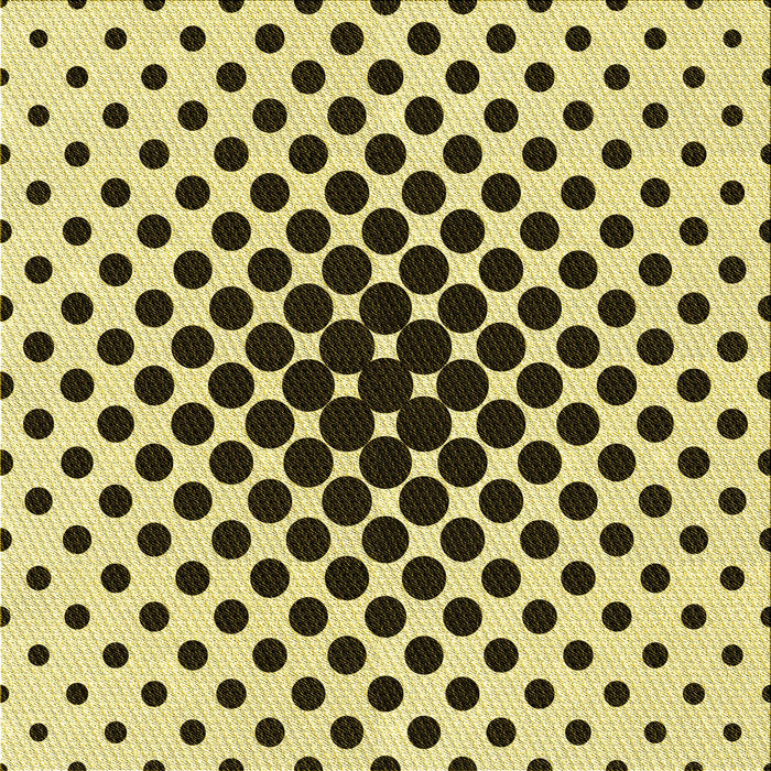 Round Patterned Dark Bronze Brown Rug, pat761yw