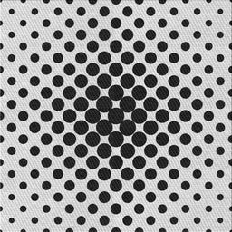 Square Patterned Light Black Novelty Rug, pat761