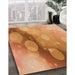 Machine Washable Transitional Orange Rug in a Family Room, wshpat762org