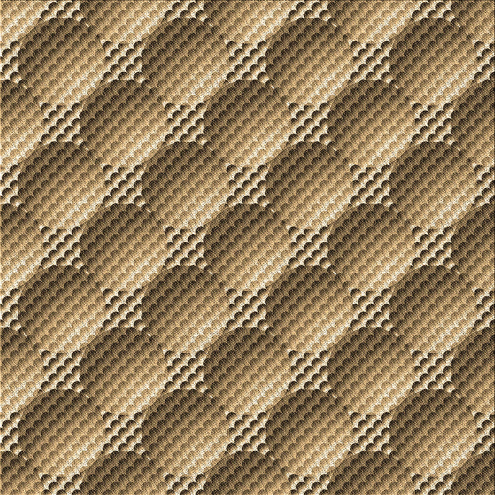 Round Patterned Red Brown Rug, pat763brn