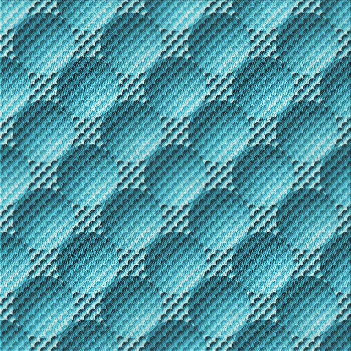 Round Machine Washable Transitional Dark Cyan Green Rug, wshpat763lblu