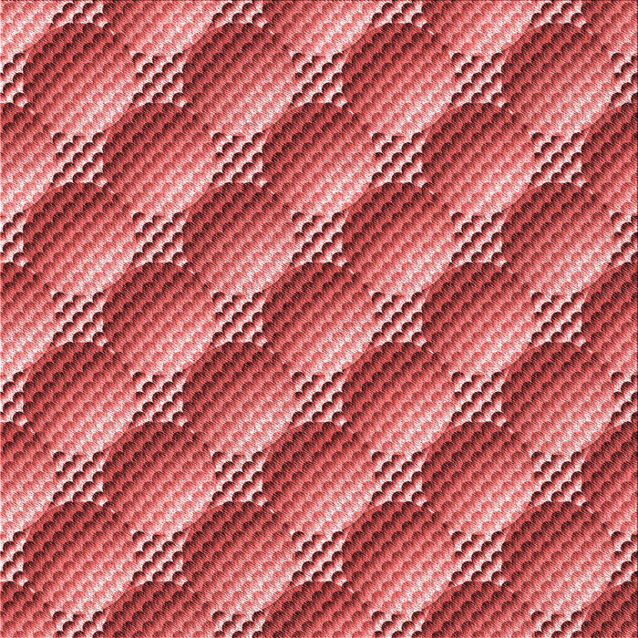 Round Patterned Red Rug, pat763rd