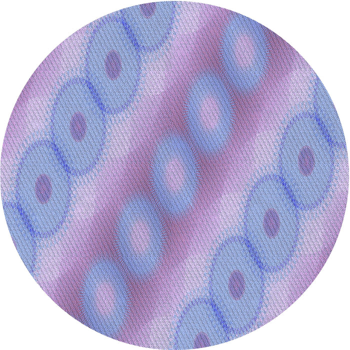 Square Machine Washable Transitional Medium Purple Rug in a Living Room, wshpat764blu