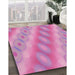 Machine Washable Transitional Violet Purple Rug in a Family Room, wshpat764pur