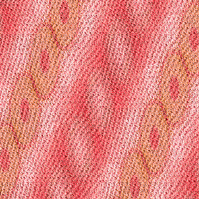 Machine Washable Transitional Fire Red Rug, wshpat764rd