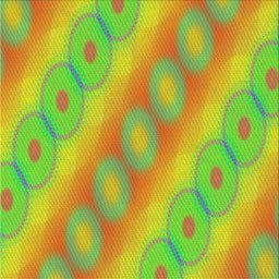 Sideview of Machine Washable Transitional Dark Golden Brown Rug, wshpat764