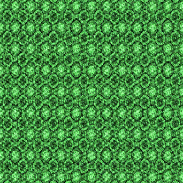 Patterned Green Rug, pat765grn