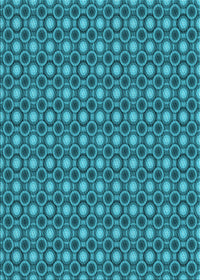 Machine Washable Transitional Teal Green Rug, wshpat765lblu