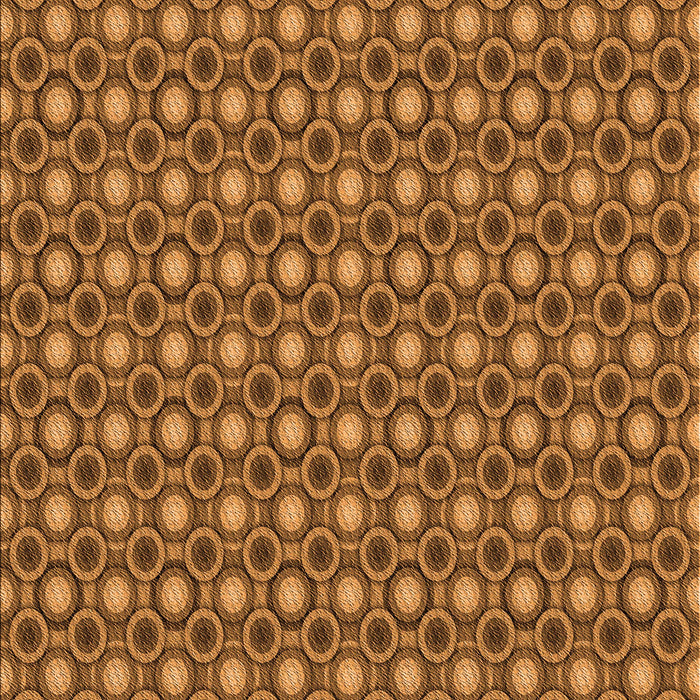 Patterned Saddle Brown Rug, pat765org