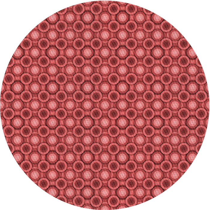 Square Machine Washable Transitional Red Rug in a Living Room, wshpat765rd