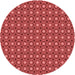 Square Patterned Red Rug, pat765rd