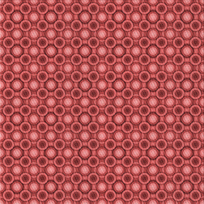 Round Machine Washable Transitional Red Rug, wshpat765rd