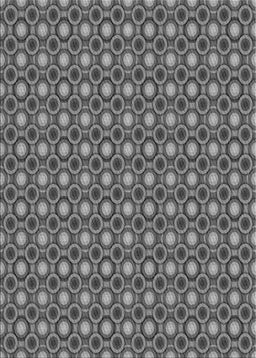 Patterned Dark Gray Novelty Rug, pat765