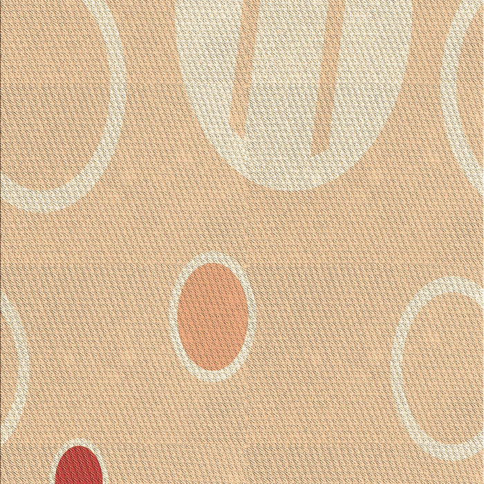 Patterned Khaki Gold Rug, pat766brn