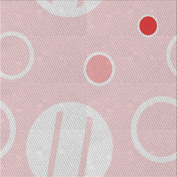 Sideview of Machine Washable Transitional MistyRose Pink Rug, wshpat766