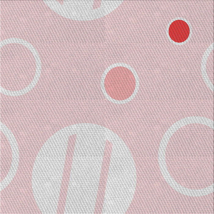 Sideview of Machine Washable Transitional MistyRose Pink Rug, wshpat766