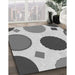 Machine Washable Transitional Ash Gray Rug in a Family Room, wshpat767gry