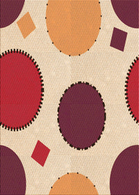 Machine Washable Transitional Red Rug, wshpat767org