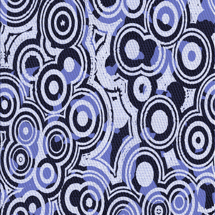 Patterned Blue Rug, pat769blu