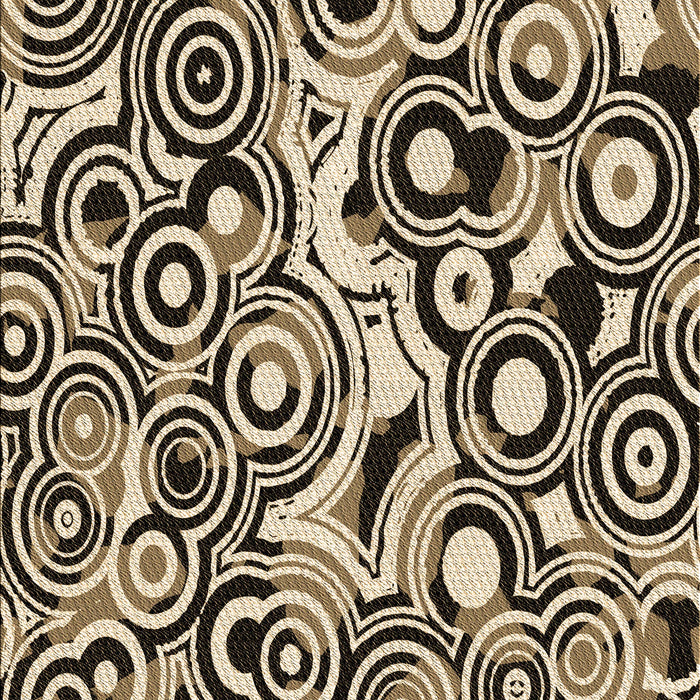 Patterned Milk Chocolate Brown Rug, pat769brn