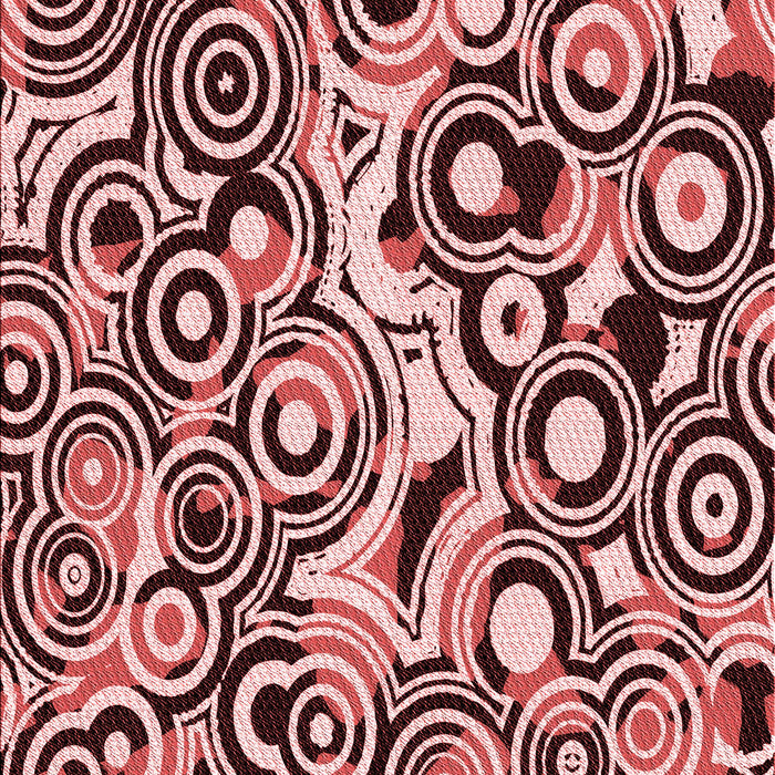 Patterned Pink Rug, pat769rd