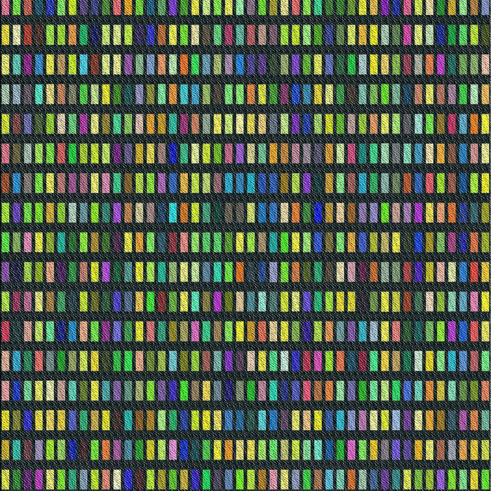 Patterned Green Novelty Rug, pat76