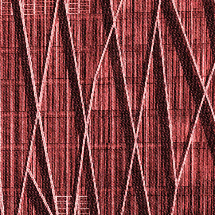 Square Patterned Maroon Red Rug in a Living Room, pat77rd