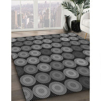 Patterned Gray Rug, pat770gry